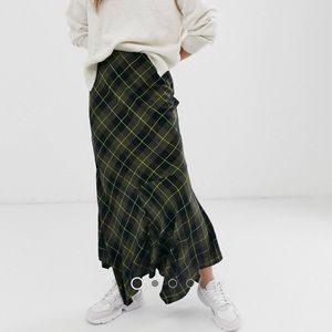 ASOS maxi plaid skirt.Excellent condition.Size 4.